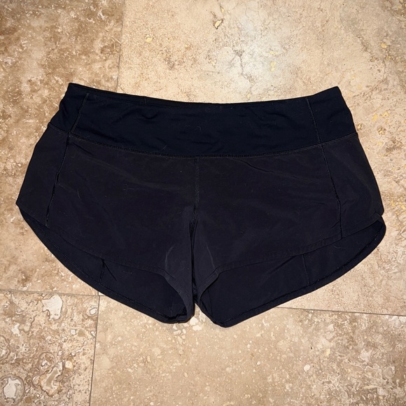 Black Lululemon shorts - Picture 2 of 4